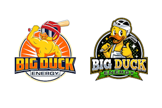 design modern duck logo