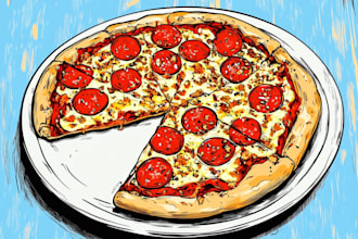 food pop art of your food pop art