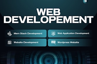 create any web application or website