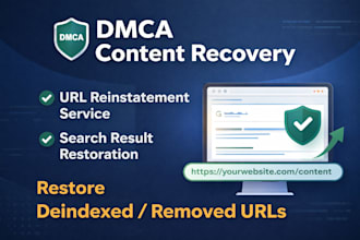handle dmca counter notification and content reinstatement professionally