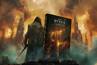 design fantasy, sci fi, horror and dystopian book cover art