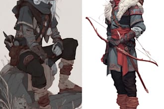 dnd character art and dnd character art