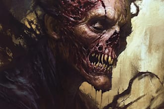 fantasy horror and fantasy horror character