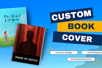 design professional book cover for ebook or print