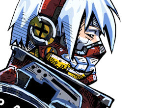 make original manga and comic characters and pages for you