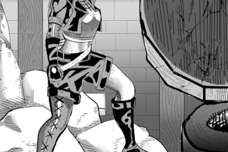 make original manga and comic characters for you