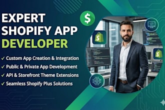 develop a scalable shopify public app or ai chatbot