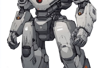 high quality robot, mecha concepts