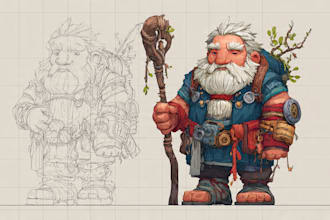 create a game character