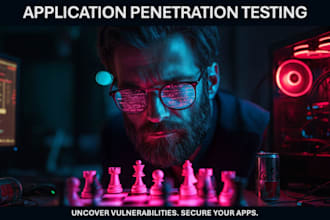 perform a deep application penetration testing