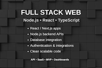 build a fullstack web app with nodejs and react