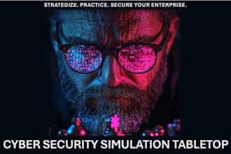 lead a cybersecurity tabletop simulation