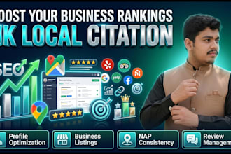 create UK local citations for google maps ranking