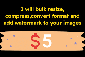 bulk resize, compress, and watermark your product images for amazon, shopify