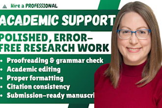 edit and proofread thesis, dissertation, and research proposal