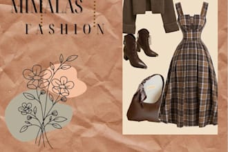 design a modern responsive fashion website in canva