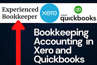 do monthly bookkeeping for UK businesses in xero, qbo