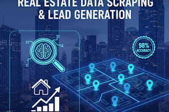 do ai powered real estate lead generation and scraping