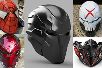 3d print and paint mask cosplay creation 3d cosplay model cosplay armor print