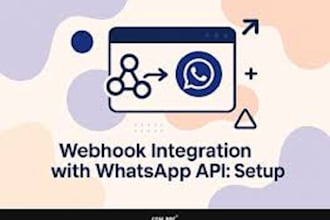 setup whatsapp business api, webhook integration, meta verification, chat auto