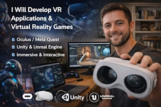 develop VR applications virtual reality games