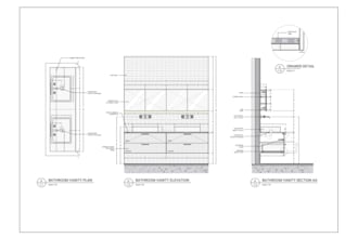 redraw architectural floor plan, house plan, blueprint in autocad, revit, rayon