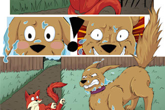 color your illustration or comic