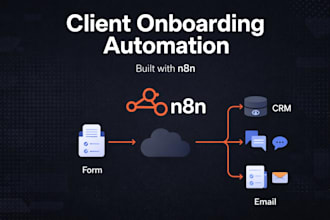 create custom client onboarding automation with n8n