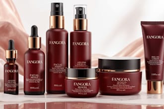 do cosmetic packaging cosmetic label design perfume logo cbd oil skincare label