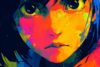 do anime fan art, original character