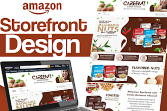 design amazon storefront amazon store setup, amazon brand store amazon listing