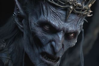 fantasy horror and fantasy horror character