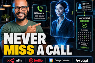 build an ai receptionist, ai voice receptionist and ai calling agent
