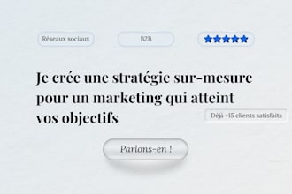 construire votre stratégie marketing