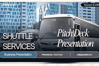 design taxi app investor pitch deck shuttle service deck taxi startup pitchdeck
