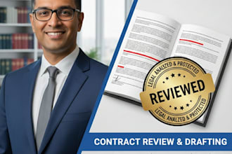 provide professional lawyer contract review and legal document analysis