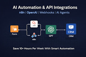 build custom API integrations and backend automation