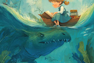 design children story book, child book illustration, picture book illustration