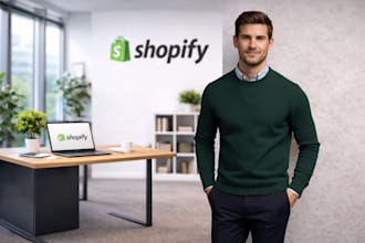 build shopify dropshipping website