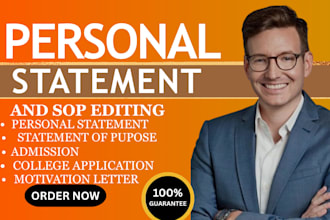 polish your personal statement, statement of purpose college application essay