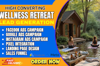 wellness retreat marketing yoga retreat lead yoga retreat facebook ads google ad