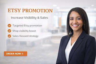 promote your etsy shop and increase traffic and sales