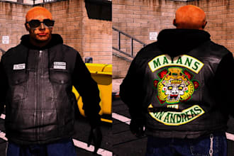 create mc kuttes kuttess fivem vest flag mc bike patch kuttes