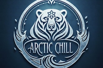 design a modern and professional freezer brand logo