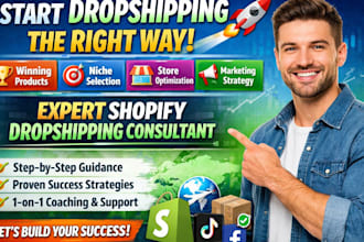 coach you on a winning products and dropshipping store setup