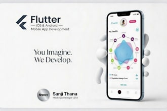 develop ios and android mobile applications using flutter
