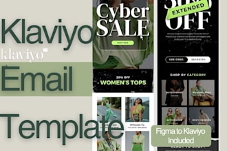 klaviyo email template email design klaviyo template figma to klaviyo newsletter