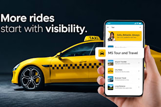 develop taxi booking app, ride sharing app, taxi app, car app