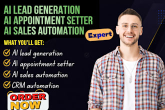 ai lead generation ai appointment setter ai sales automation crm automation