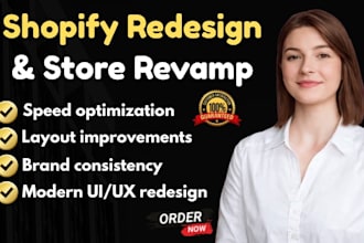 redesign your shopify store to increase conversions